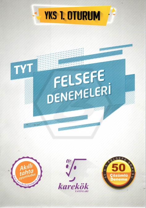 TYT Felsefe 50li Deneme Sınavı 1.Oturum