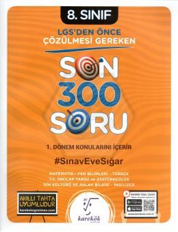 8.Sınıf LGS’den Önce Çözülmesi Gereken Son 300 Soru