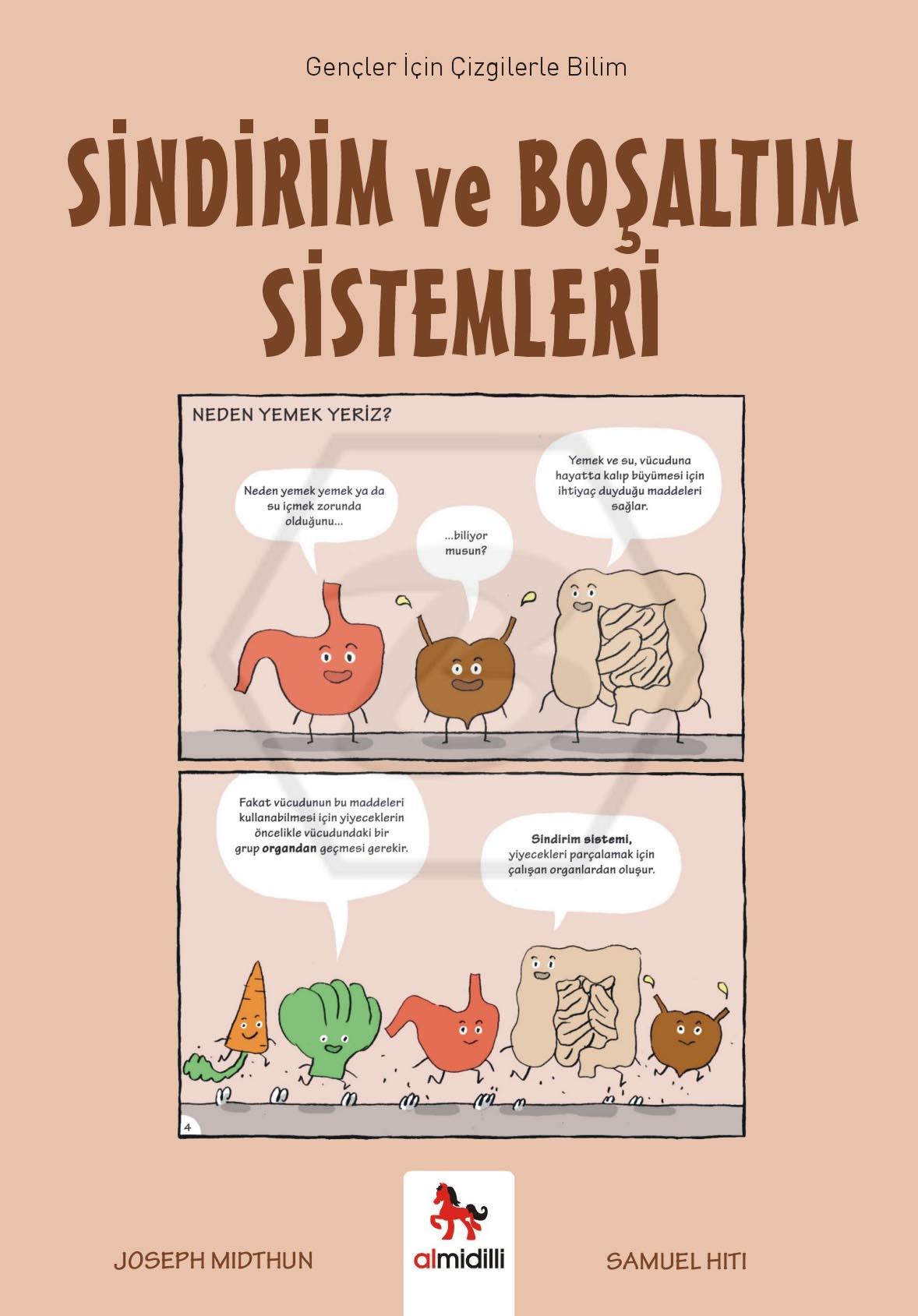 Sindirim ve Boşaltım Sistemleri - Gençler İçin Çizgilerle Bilim