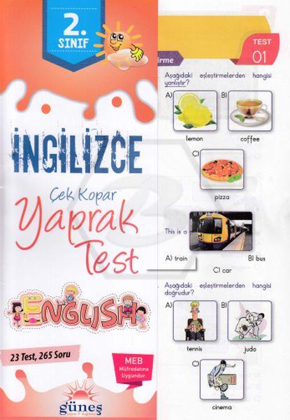  2.Sınıf İngilizce Yaprak Test