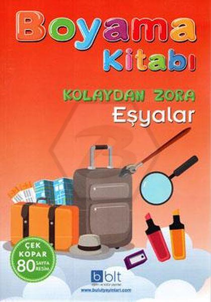 Eşyalar Kolaydan Zora Boyama Kitabı