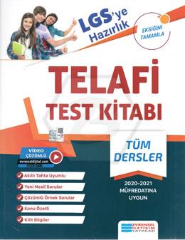 8.Sınıf LGS 1.Dönem Tüm Dersler Telafi Test Kitabı