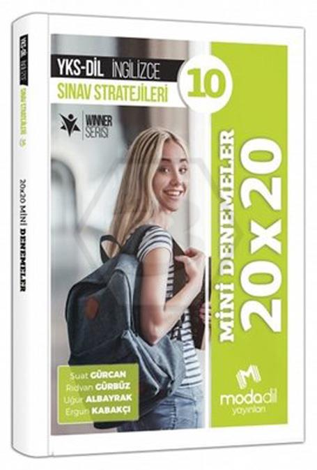 YKS Dil İngilizce Sınav Strateji 10 Mini Deneme 20x20