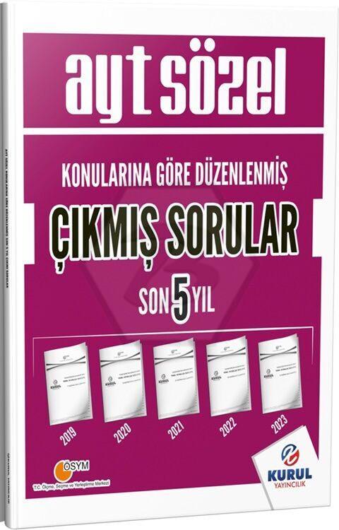 AYT Sözel Konularına Göre Düzenlenmiş Son 5 Yıl Çıkmış Sorular