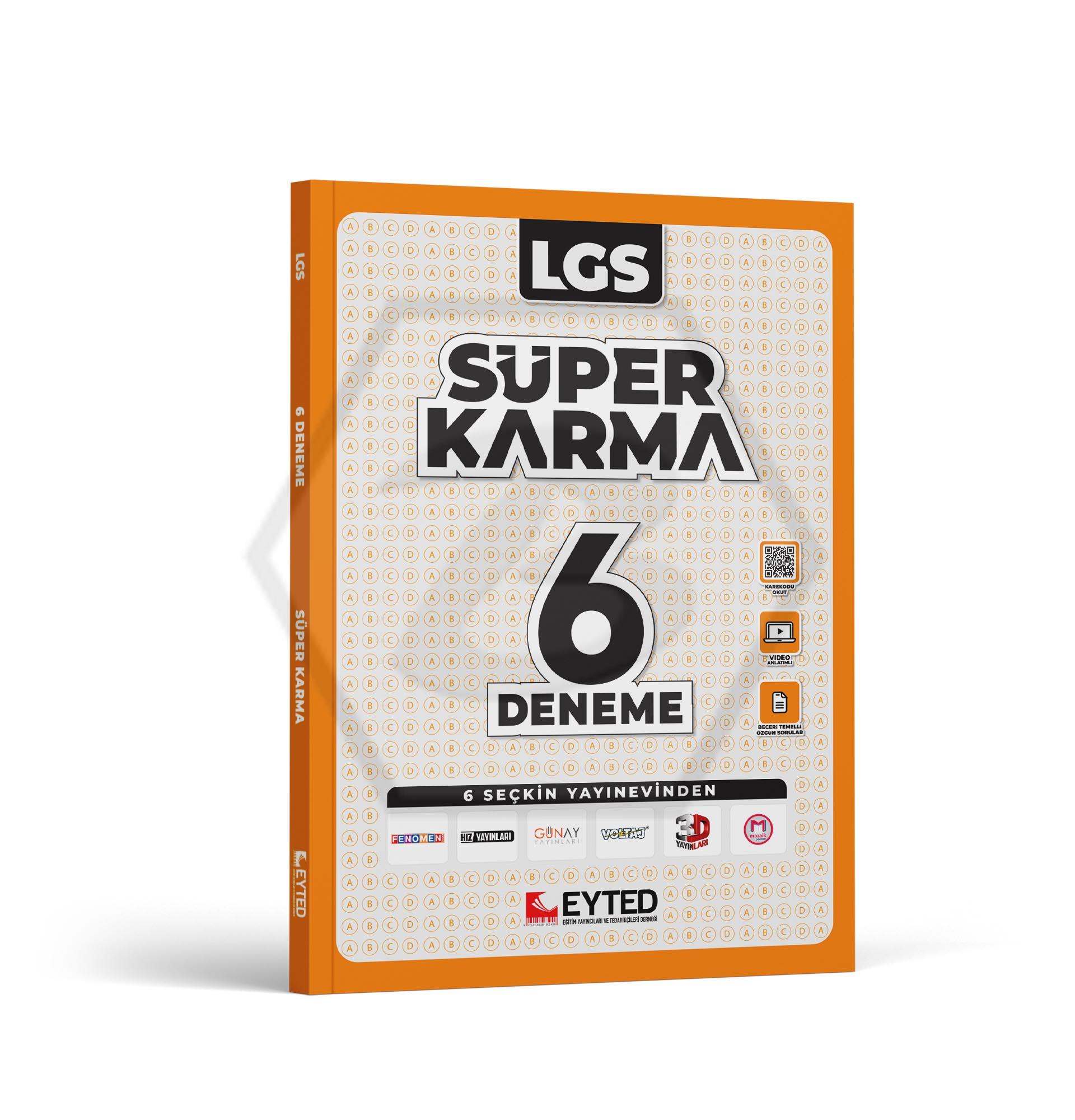 2026 8.Sınıf LGS Süper Karma 6 Deneme