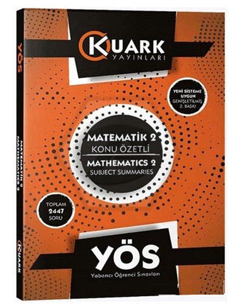 YÖS Matematik 2 Konu Özetli Soru Bankası