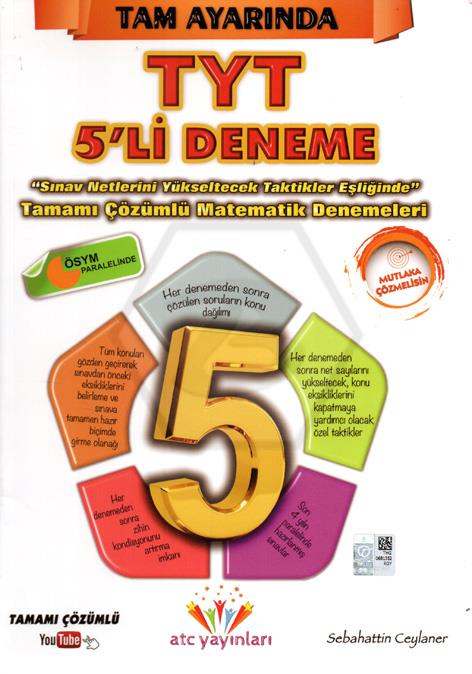 TYT Net Arttırıcı Özel Taktiklerle Tam Ayarında 5 li Matematik Deneme