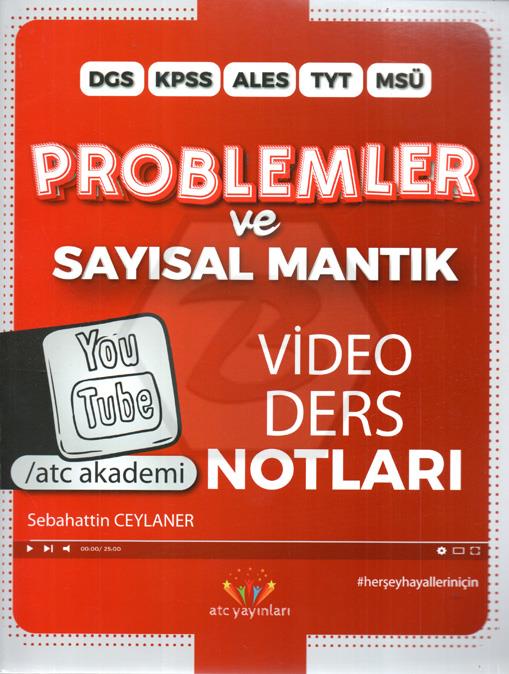 DGS KPSS ALES TYT MSÜ Problemler ve Sayısal Mantık Video Ders Notları