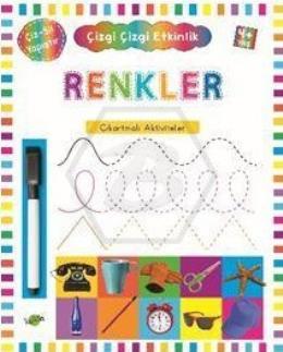 Renkler +4 Yaş Çizgi Çizgi Etkinlik