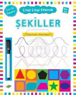 Şekiller +4 Yaş Çizgi Çizgi Etkinlik