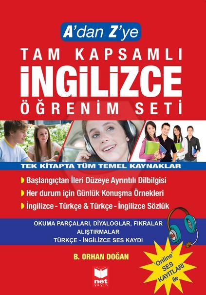 A Dan Z Ye Tam Kapsamlı İngilizce Öğrenim Seti