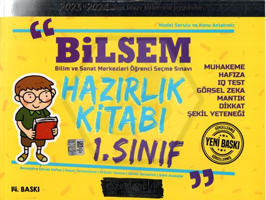 1.Sınıf Bilsem Hazırlık Kitabı