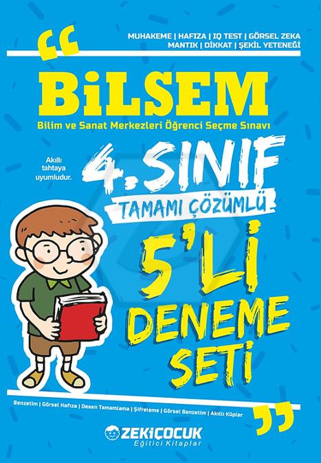 4.Sınıf Tamamı Çözümlü 5 li Deneme