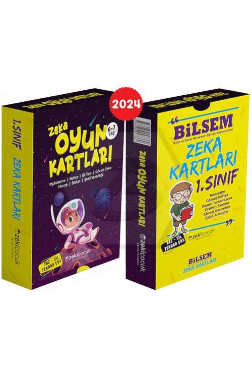 1.Sınıf Bilsem Zeka Kartları