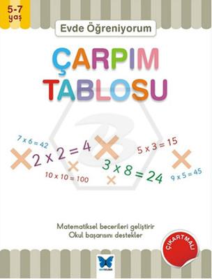 Evde Öğreniyorum Çarpım Tablosu 5-7 Yaş