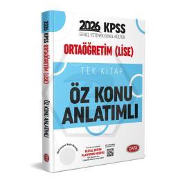 KPSS Ortaöğretim Lise Tek Kitap Öz Anlatımlı Konu Anlatımlı
