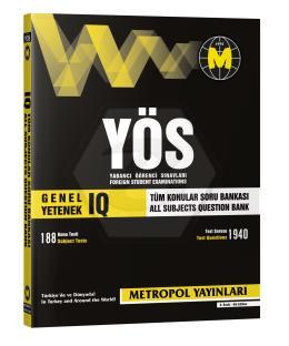 YÖS IQ Genel Yetenek Tüm Konular Soru Bankası