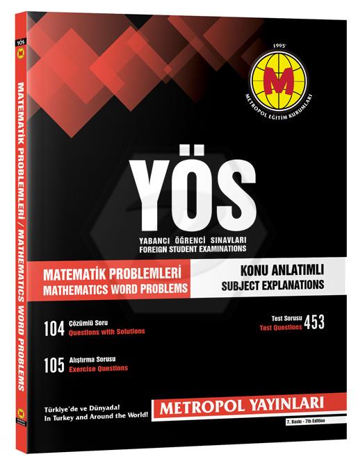 YÖS Matematik Problemleri Örnek Çözümlü Konu Anlatımlı