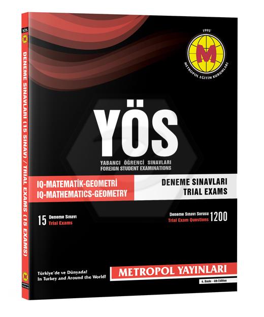 YÖS Deneme Sınavları (15 Fasikül Sınav)         