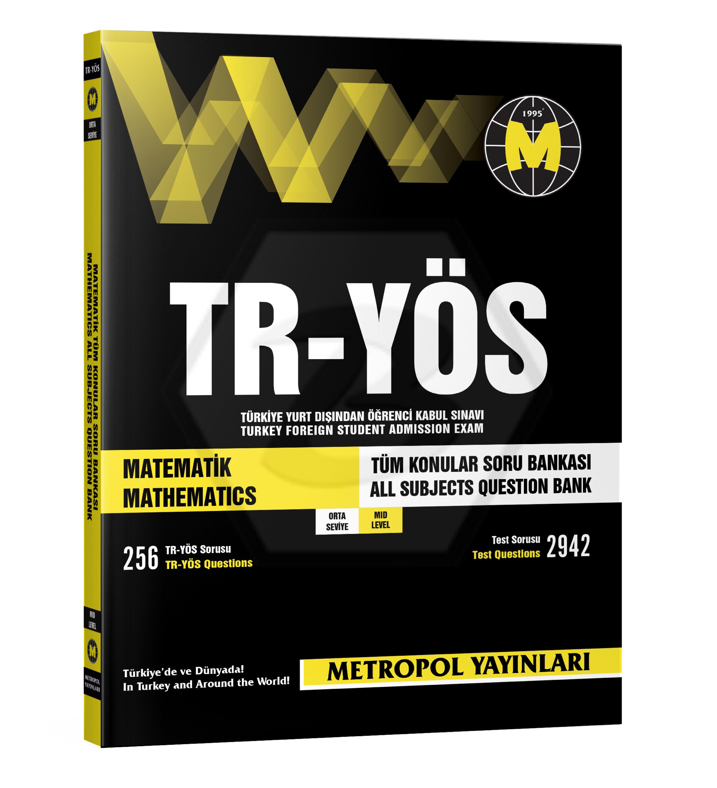 TR-YÖS Matematik Orta Seviye Soru Bankası