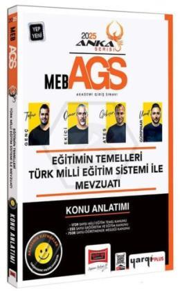 2025 MEB-AGS Eğitimin Temelleri ve Türk Milli Eğitim Sistemi ile Mevzuatı Konu Anlatımı