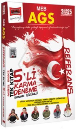 2025 MEB-AGS Referans Fasikül Fasikül Tek Kitap 5 Karma Deneme (Tamamı Çözümlü)