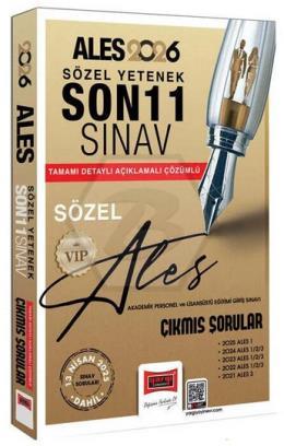 2026 ALES VIP Sözel Yetenek Çıkmış Sorular Son 11 Sınav Çözümlü