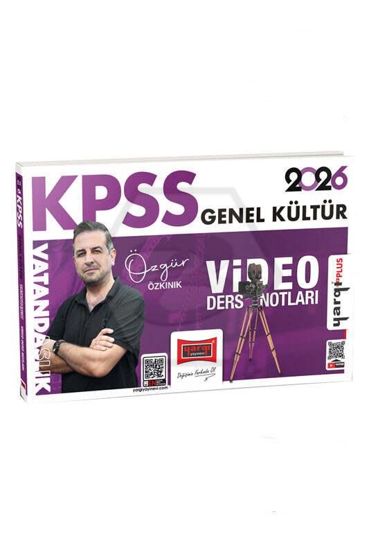 2026 KPSS Genel Kültür Vatandaşlık Video Ders Notları
