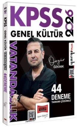 2026 KPSS Genel Kültür Tamamı Çözümlü Vatandaşlık 44 Deneme