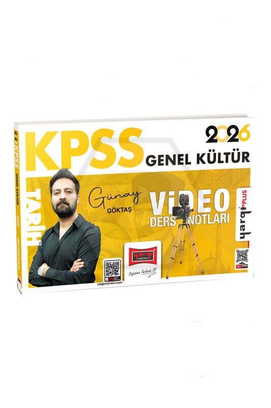 2026 KPSS Genel Kültür Tarih Video Ders Notları