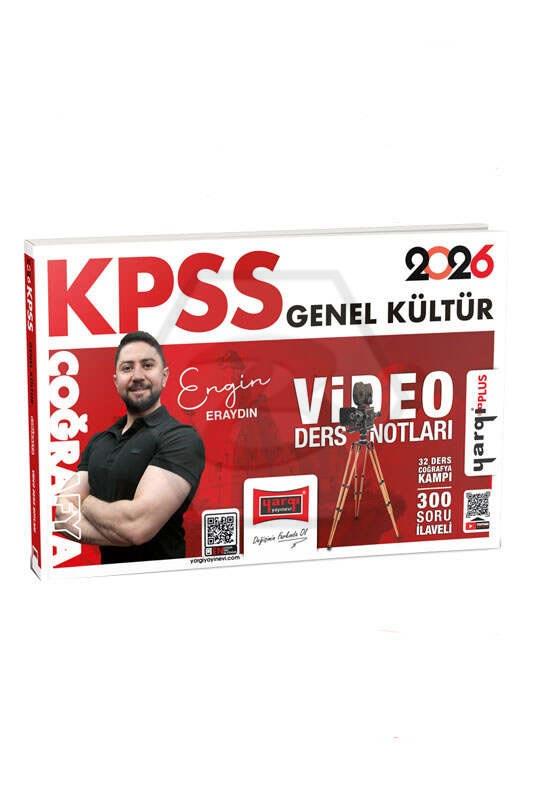 2026 KPSS Genel Kültür Coğrafya Video Ders Notları