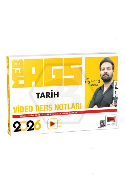 2026 MEB-AGS Öğretmen Adayları İçin Tarih Video Ders Notları