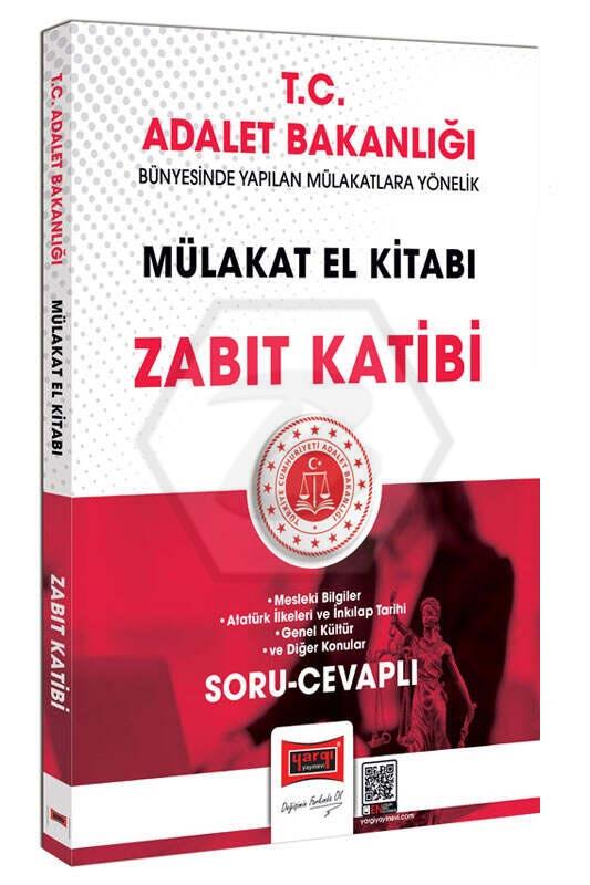T.C. Adalet Bakanlığı Zabıt Katibi Mülakat El Kitabı Soru Cevaplı