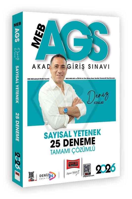 2026 MEB-AGS Sayısal Yetenek Tamamı Çözümlü 25 Deneme
