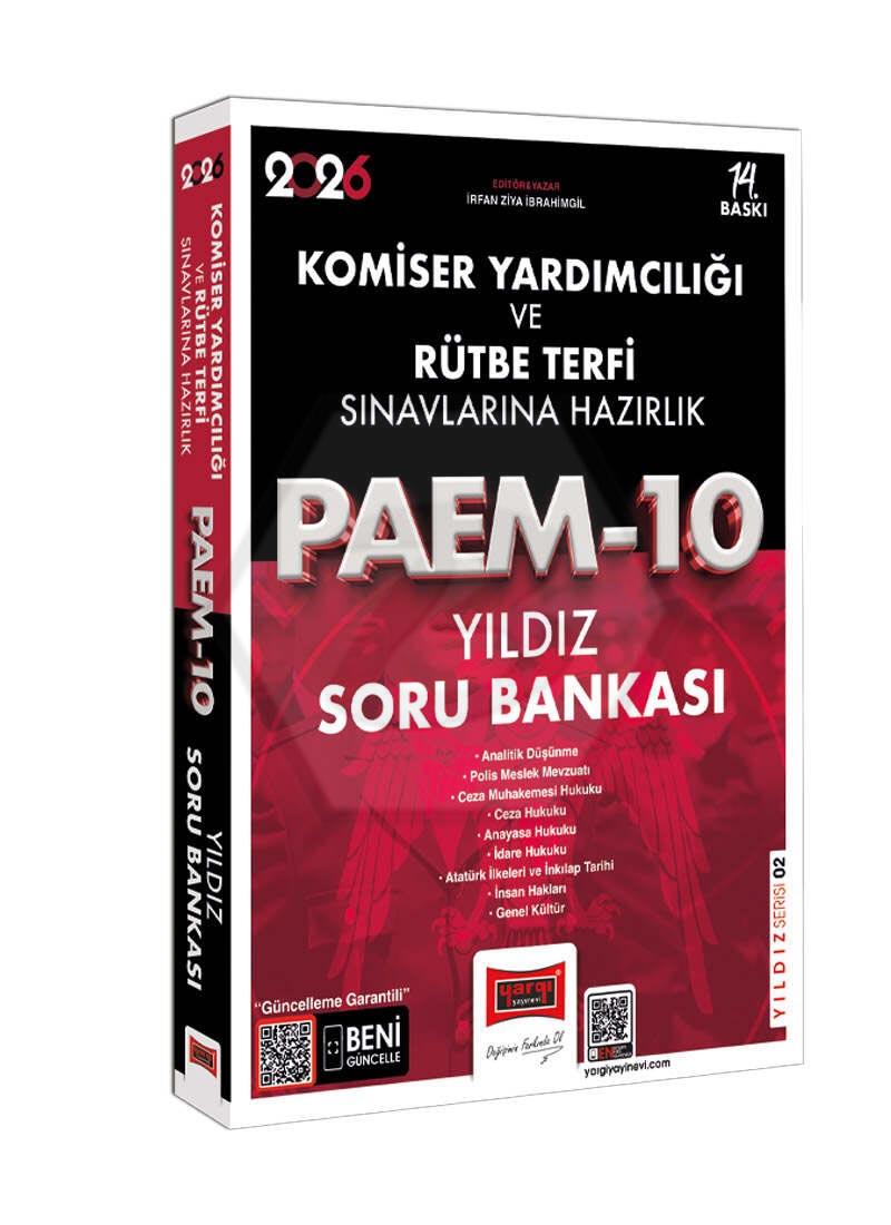 2026 PAEM Komiser Yardımcılığı ve Rütbe Terfi Sınavlarına Hazırlık Yıldız Soru Bankası
