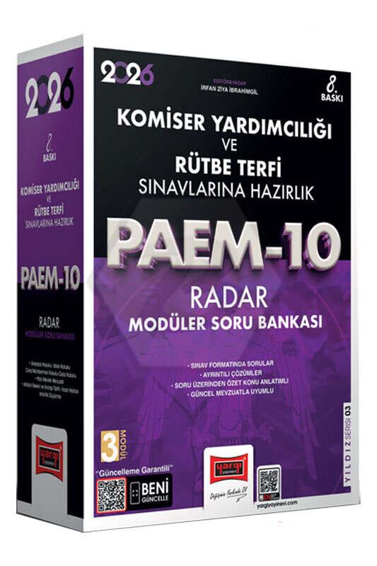 2026 PAEM Komiser Yardımcılığı ve Rütbe Terfi Sınavlarına Hazırlık Radar Modüler Soru Bankası