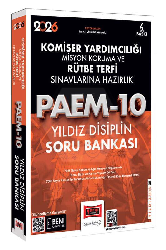 2026 PAEM Komiser Yardımcılığı Misyon Koruma ve Rütbe Terfi Sınavlarına Hazırlık Yıldız Disiplin Soru Bankası