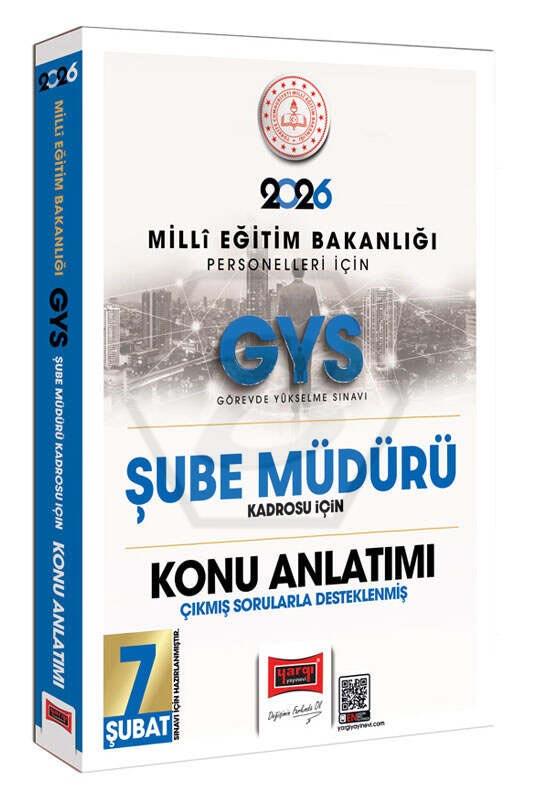 2026 MEB Personelleri İçin GYS Şube Müdürü Kadrosu İçin Çıkmış Sorularla Desteklenmiş Konu Anlatımı