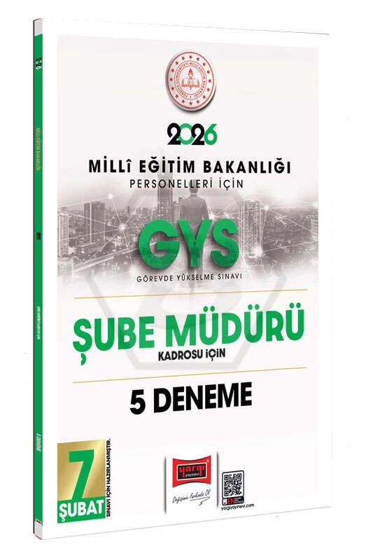 2026 MEB Personelleri İçin GYS Şube Müdürü Kadrosu İçin 5 Deneme