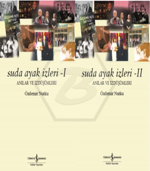 Suda Ayak İzleri - Anılar ve İzdüşümleri Seti - 2 Kitap Takım