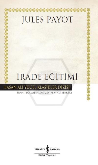 İrade Eğitimi - Ciltli - Hasan Âli Yücel Klasikleri