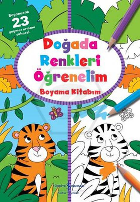 Doğada Renkleri Öğr. Boyama Kitabım