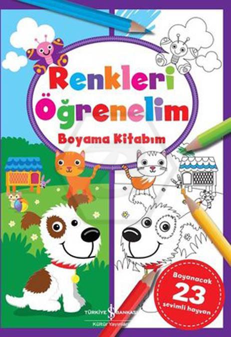 Renkleri Öğrenelim Boyama Kitabım