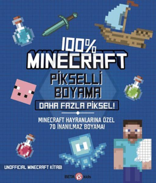 %100 Minecraft Pikselli Boyama - Daha Fazla Piksel