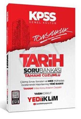 2025 KPSS Tonyukuk Tarih Tamamı Çözümlü Soru Bankası