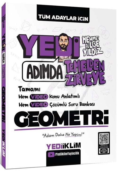 Yedi Adımda Temelden Zirveye Geometri Video Konu Anlatımlı Video Çözümlü Soru Bankası