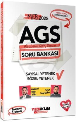 2025 MEB AGS Sözel Yetenek Sayısal Yetenek Tamamı Çözümlü Soru Bankası