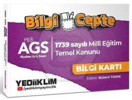 MEB-AGS 1739 Sayılı Milli Eğitim Temel Kanunu Bilgi Cepte Bilgi Kartı