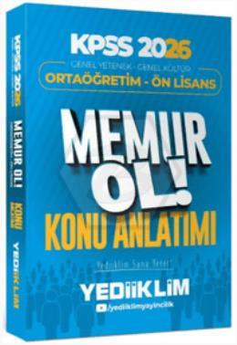 2026 KPSS Ortaöğretim Ön Lisans Genel Yetenek Genel Kültür Memur Ol Konu Anlatımı
