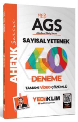 2025 MEB AGS Sayısal Yetenek 40 Deneme 